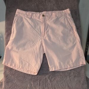 Vineyard Vines Soft Pink Cotton Blend Breaker Shorts